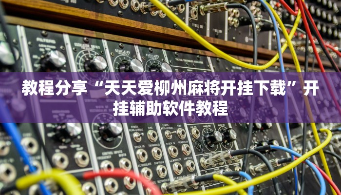 教程分享“天天爱柳州麻将开挂下载”开挂辅助软件教程 教程分享“天天爱柳州麻将开挂下载”开挂辅助软件教程