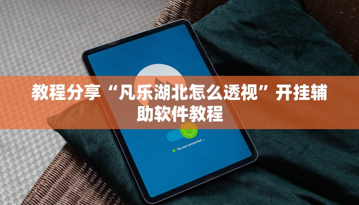 教程分享“凡乐湖北怎么透视”开挂辅助软件教程