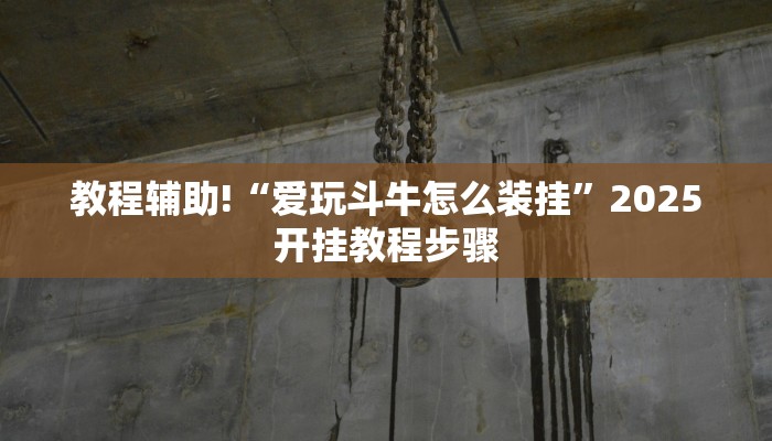 教程辅助!“爱玩斗牛怎么装挂”2025开挂教程步骤