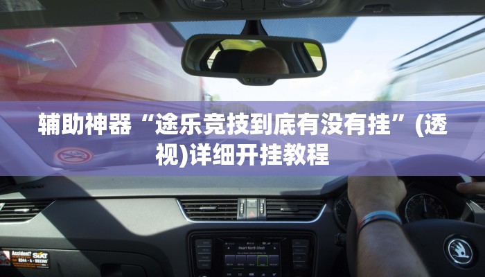 辅助神器“途乐竞技到底有没有挂”(透视)详细开挂教程