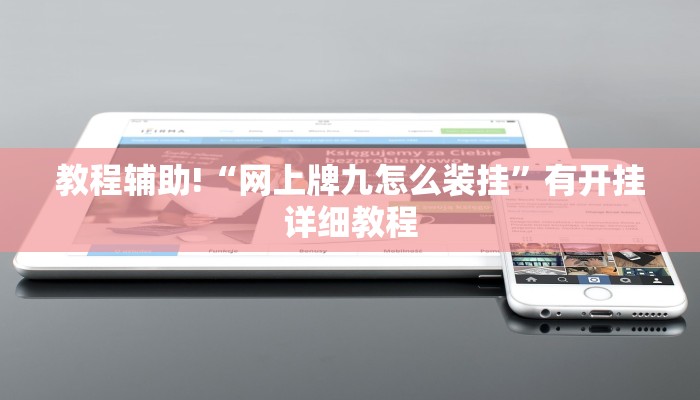 教程辅助!“网上牌九怎么装挂”有开挂详细教程