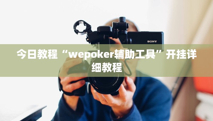今日教程“wepoker辅助工具”开挂详细教程