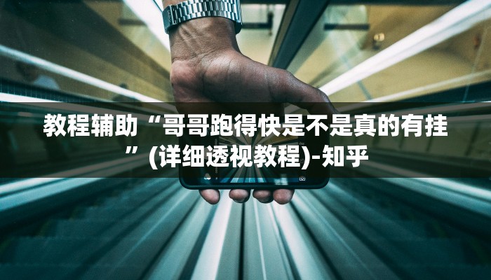 教程辅助“哥哥跑得快是不是真的有挂”(详细透视教程)-知乎 教程辅助“哥哥跑得快是不是真的有挂”(详细透视教程)-知乎