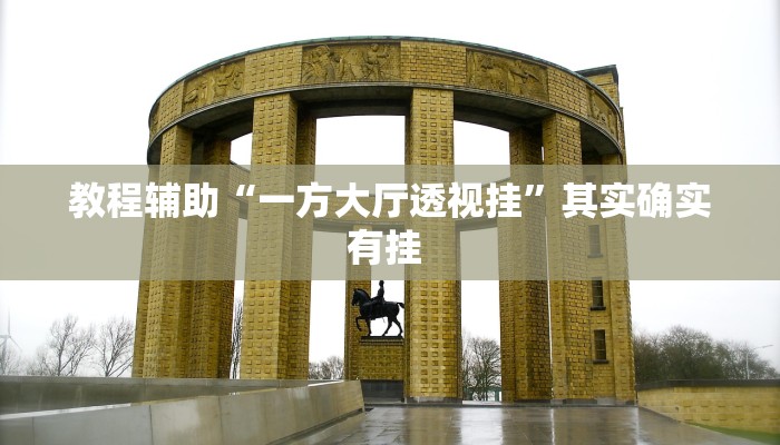 教程辅助“一方大厅透视挂”其实确实有挂 