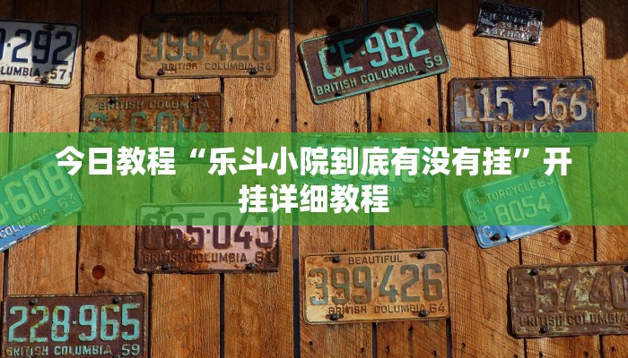 教程辅助!“悠悠广东麻将确实真的有挂”有开挂详细教程