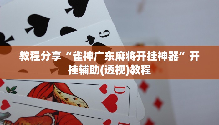 教程分享“雀神广东麻将开挂神器”开挂辅助(透视)教程 教程分享“雀神广东麻将开挂神器”开挂辅助(透视)教程