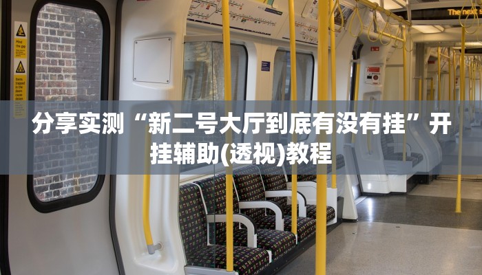 分享实测“新二号大厅到底有没有挂”开挂辅助(透视)教程