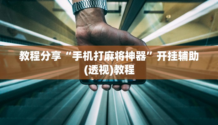 教程分享“手机打麻将神器”开挂辅助(透视)教程