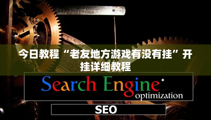 今日教程“老友地方游戏有没有挂”开挂详细教程