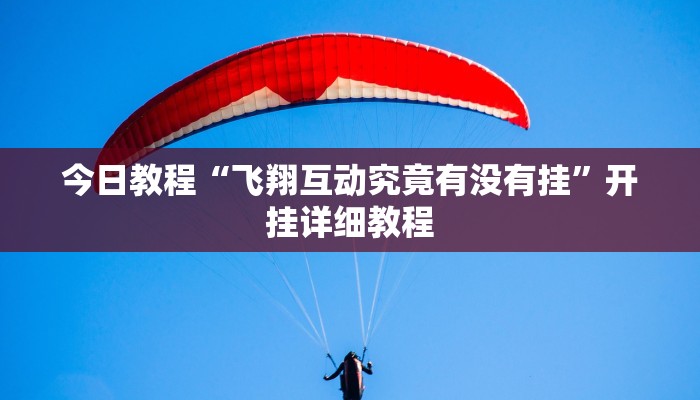 今日教程“飞翔互动究竟有没有挂”开挂详细教程