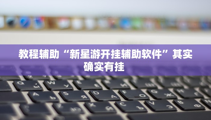 教程辅助“新星游开挂辅助软件”其实确实有挂 