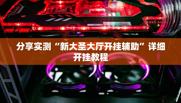 分享实测“新大圣大厅开挂辅助”详细开挂教程