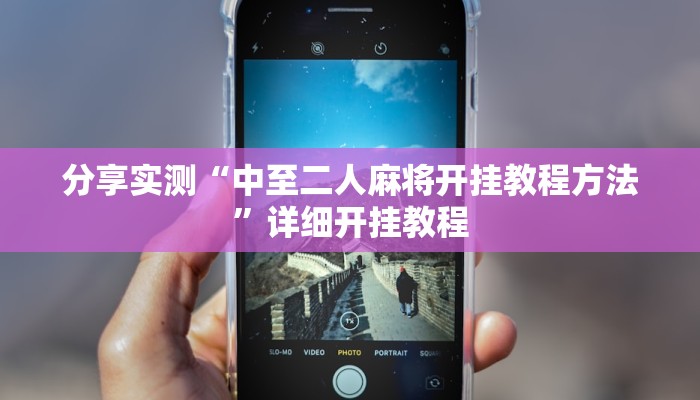 分享实测“中至二人麻将开挂教程方法”详细开挂教程