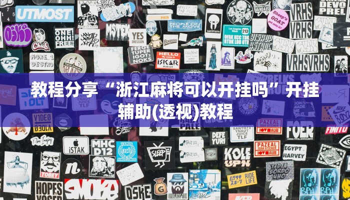 教程分享“浙江麻将可以开挂吗”开挂辅助(透视)教程