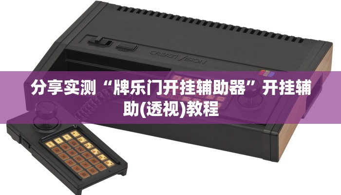 分享实测“牌乐门开挂辅助器”开挂辅助(透视)教程