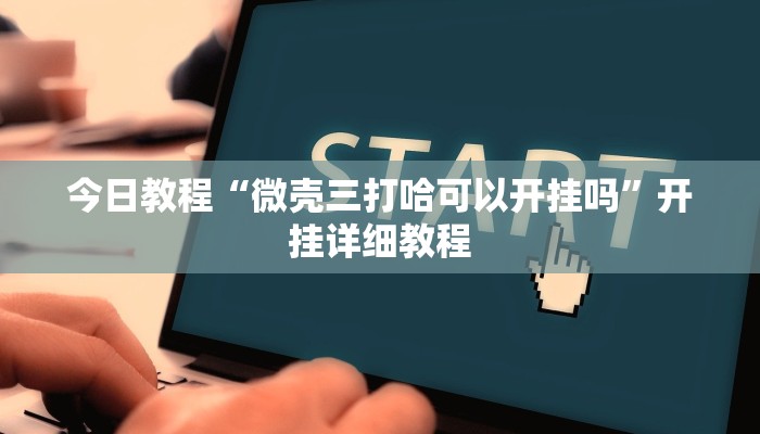 今日教程“微壳三打哈可以开挂吗”开挂详细教程