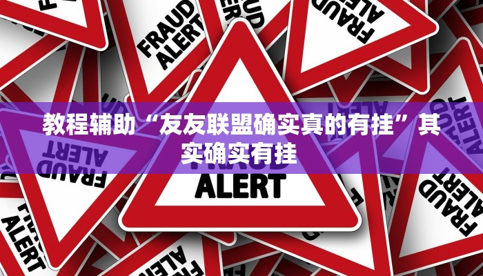 教程辅助“友友联盟确实真的有挂”其实确实有挂 