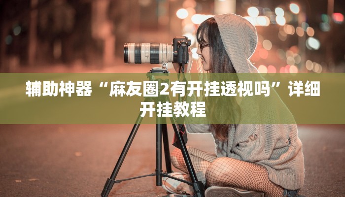 辅助神器“麻友圈2有开挂透视吗”详细开挂教程