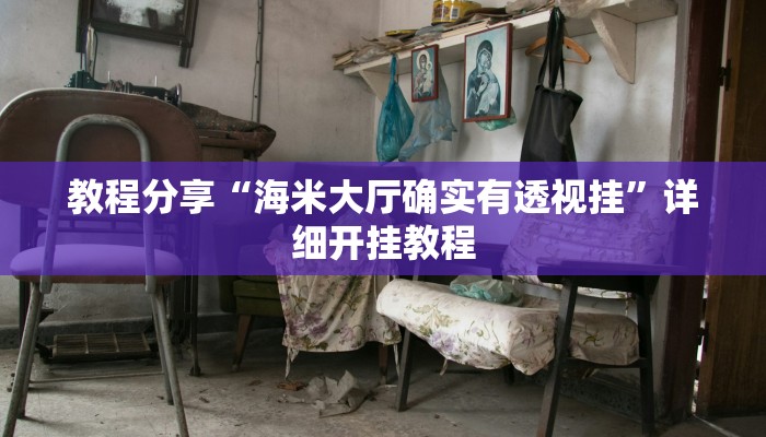 教程分享“海米大厅确实有透视挂”详细开挂教程