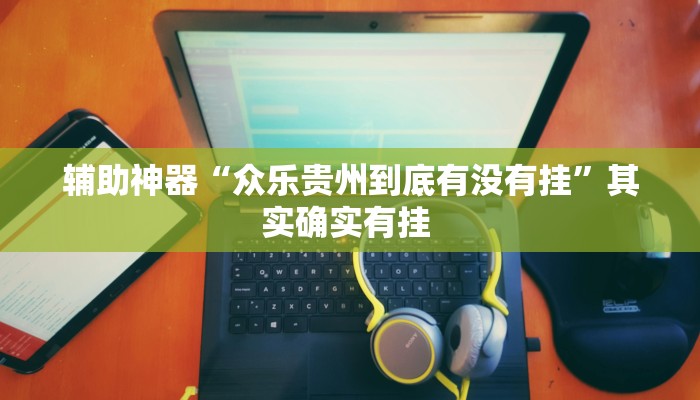 辅助神器“众乐贵州到底有没有挂”其实确实有挂 