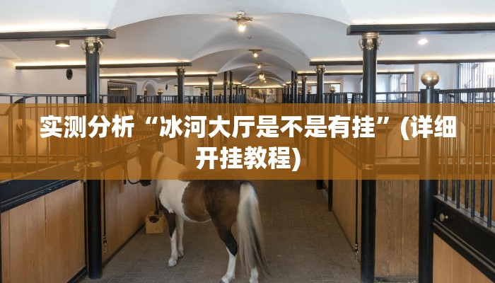 实测分析“冰河大厅是不是有挂”(详细开挂教程) 实测分析“冰河大厅是不是有挂”(详细开挂教程)