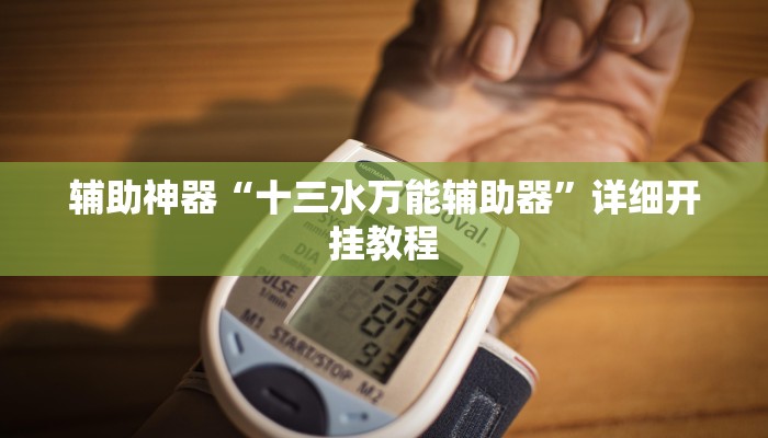 辅助神器“十三水万能辅助器”详细开挂教程