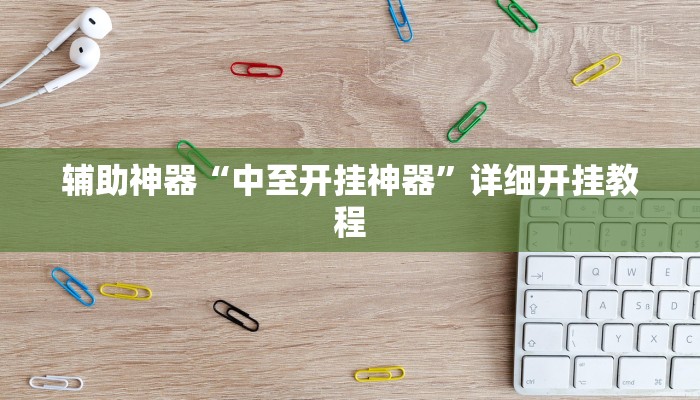 辅助神器“中至开挂神器”详细开挂教程