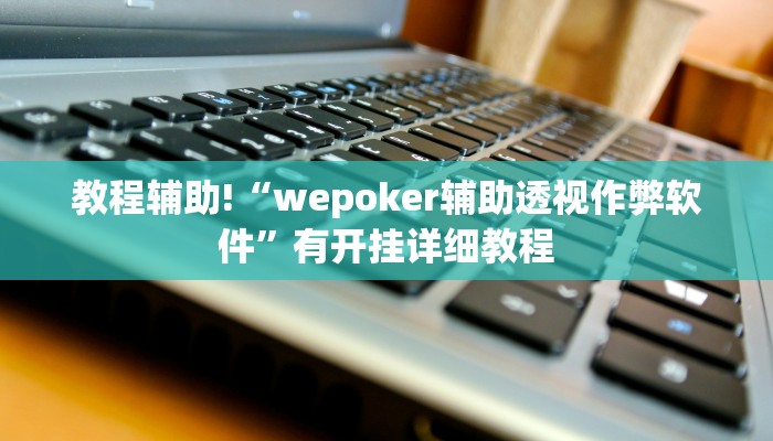 教程辅助!“wepoker辅助透视作弊软件”有开挂详细教程