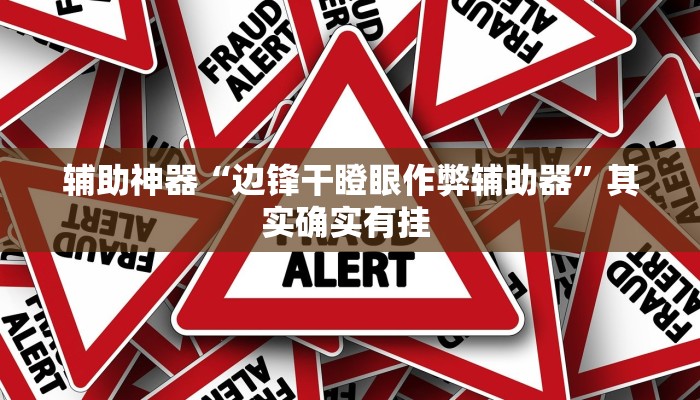 辅助神器“边锋干瞪眼作弊辅助器”其实确实有挂 