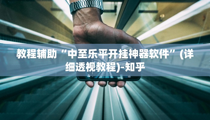 教程辅助“中至乐平开挂神器软件”(详细透视教程)-知乎