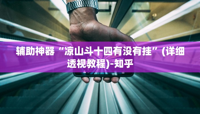 辅助神器“凉山斗十四有没有挂”(详细透视教程)-知乎