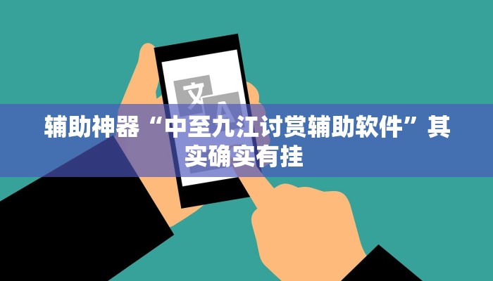 辅助神器“中至九江讨赏辅助软件”其实确实有挂 