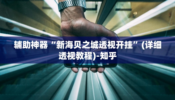 辅助神器“新海贝之城透视开挂”(详细透视教程)-知乎