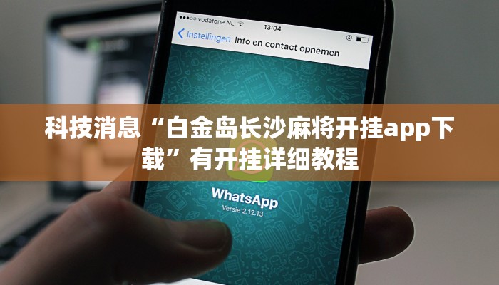 科技消息“白金岛长沙麻将开挂app下载”有开挂详细教程