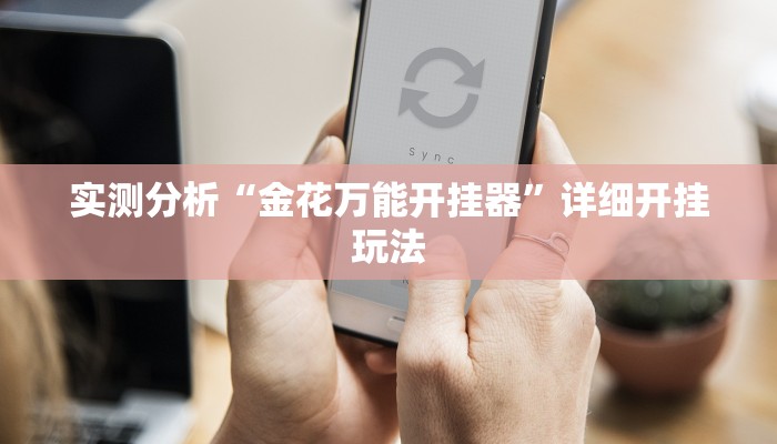 实测分析“金花万能开挂器”详细开挂玩法