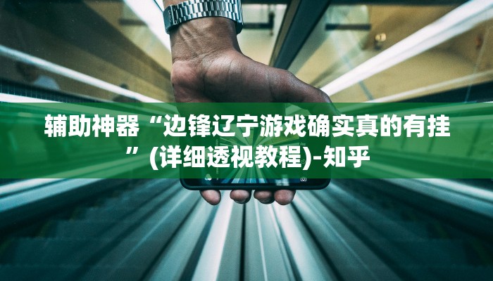 辅助神器“边锋辽宁游戏确实真的有挂”(详细透视教程)-知乎