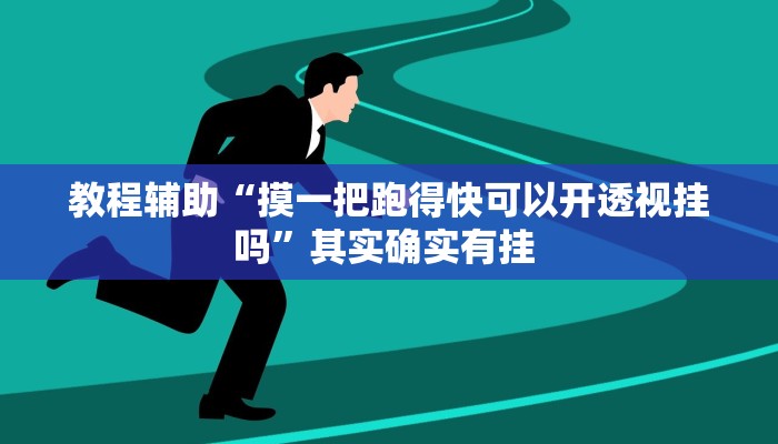 教程辅助“摸一把跑得快可以开透视挂吗”其实确实有挂 