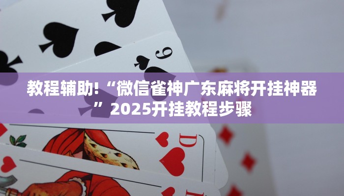 教程辅助!“微信雀神广东麻将开挂神器”2025开挂教程步骤