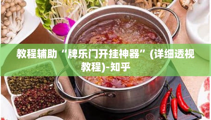 教程辅助“牌乐门开挂神器”(详细透视教程)-知乎