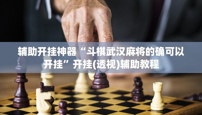 辅助开挂神器“斗棋武汉麻将的确可以开挂”开挂(透视)辅助教程