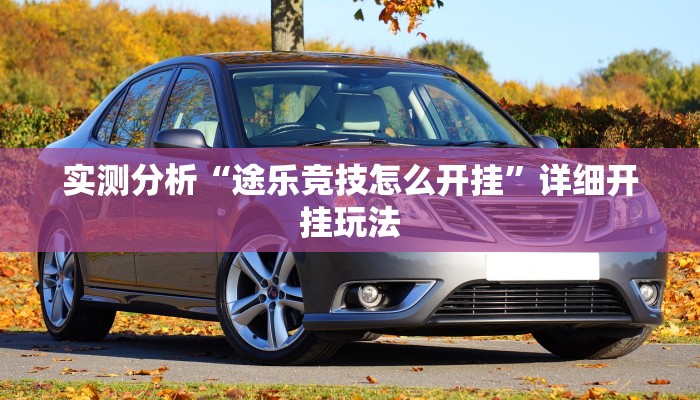 实测分析“途乐竞技怎么开挂”详细开挂玩法