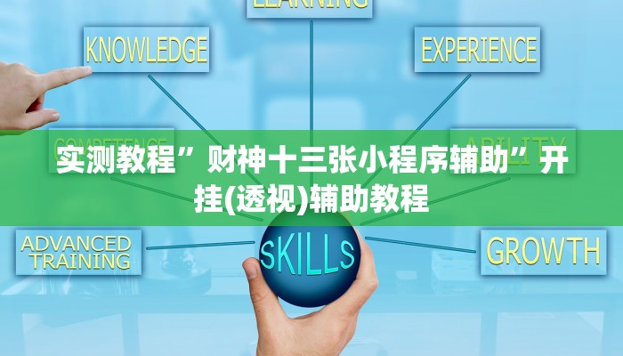 实测教程”财神十三张小程序辅助”开挂(透视)辅助教程