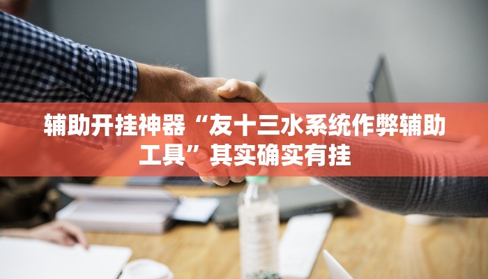 辅助开挂神器“友十三水系统作弊辅助工具”其实确实有挂