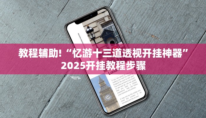 教程辅助!“忆游十三道透视开挂神器”2025开挂教程步骤