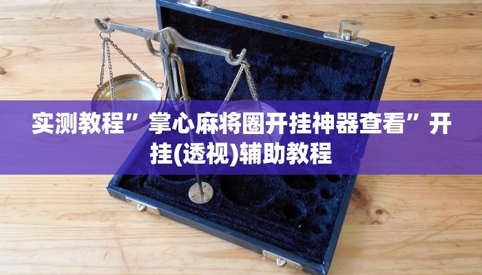 实测教程”掌心麻将圈开挂神器查看”开挂(透视)辅助教程