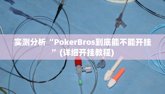 实测分析“PokerBros到底能不能开挂”(详细开挂教程)