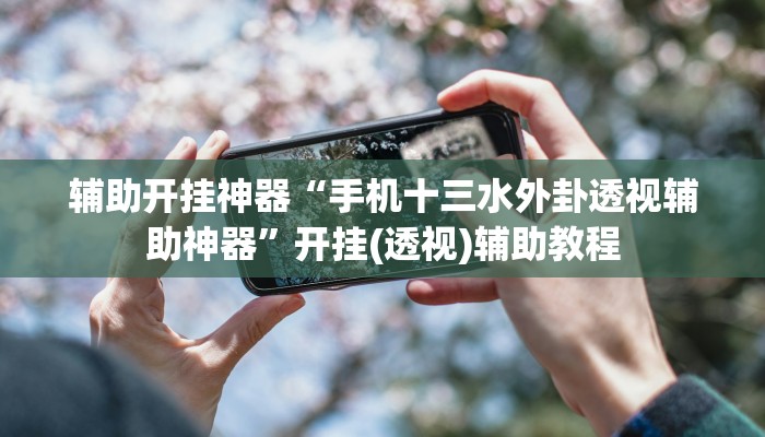 辅助开挂神器“手机十三水外卦透视辅助神器”开挂(透视)辅助教程