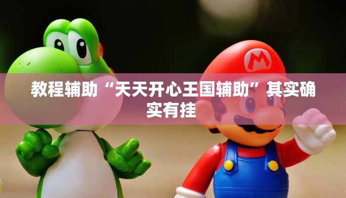 教程辅助“天天开心王国辅助”其实确实有挂 