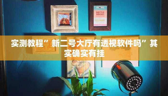 实测教程”新二号大厅有透视软件吗”其实确实有挂 实测教程”新二号大厅有透视软件吗”其实确实有挂