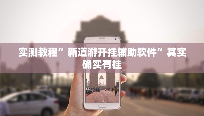 实测教程”新道游开挂辅助软件”其实确实有挂